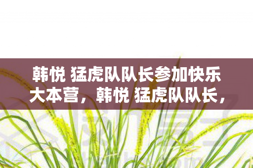 韩悦 猛虎队队长参加快乐大本营，韩悦 猛虎队队长，游戏世界的领航者