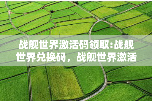 战舰世界激活码领取:战舰世界兑换码，战舰世界激活码领取攻略，如何合法获取并激活游戏