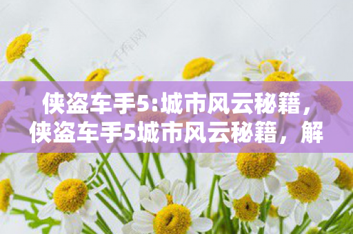 侠盗车手5:城市风云秘籍，侠盗车手5城市风云秘籍，解锁无限可能的秘籍大全
