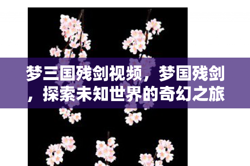梦三国残剑视频，梦国残剑，探索未知世界的奇幻之旅