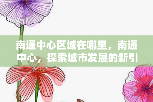 南通中心区域在哪里，南通中心，探索城市发展的新引擎