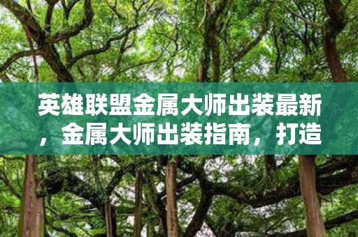英雄联盟金属大师出装最新，金属大师出装指南，打造最强战斗力的关键