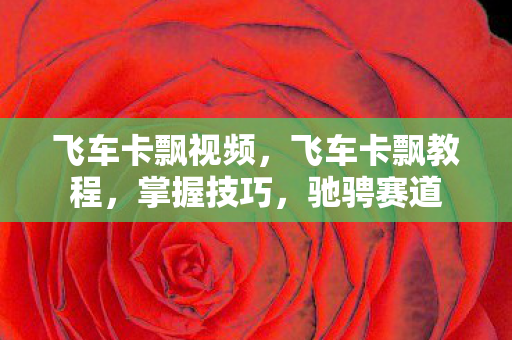 飞车卡飘视频，飞车卡飘教程，掌握技巧，驰骋赛道