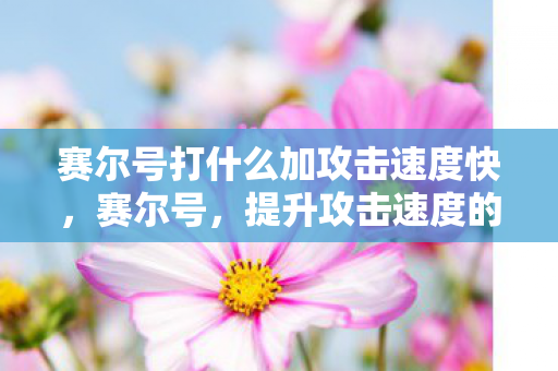 赛尔号打什么加攻击速度快，赛尔号，提升攻击速度的有效策略