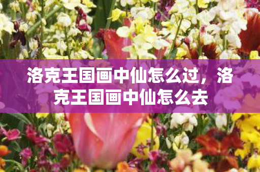 洛克王国画中仙怎么过，洛克王国画中仙怎么去