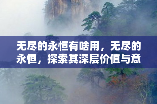 无尽的永恒有啥用，无尽的永恒，探索其深层价值与意义