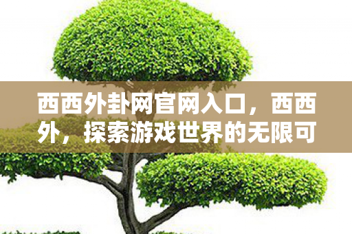 西西外卦网官网入口，西西外，探索游戏世界的无限可能