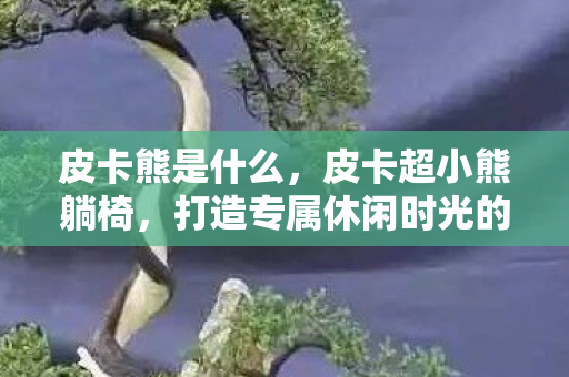 皮卡熊是什么，皮卡超小熊躺椅，打造专属休闲时光的舒适伴侣
