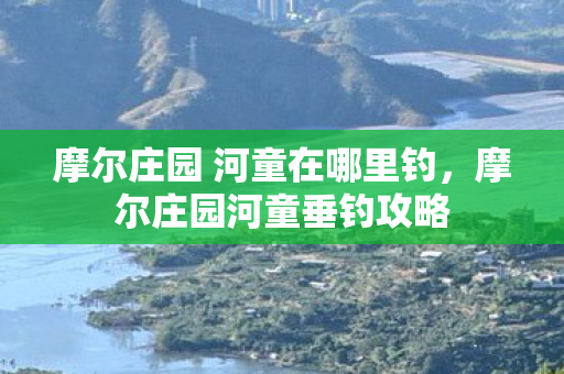 摩尔庄园 河童在哪里钓，摩尔庄园河童垂钓攻略