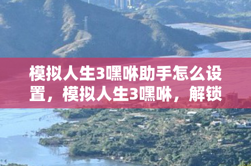 模拟人生3嘿咻助手怎么设置，模拟人生3嘿咻，解锁全新互动体验