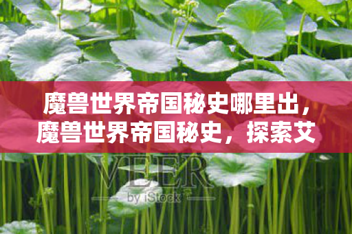 魔兽世界帝国秘史哪里出，魔兽世界帝国秘史，探索艾泽拉斯的未解之谜