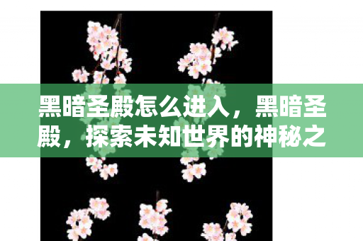 黑暗圣殿怎么进入，黑暗圣殿，探索未知世界的神秘之旅