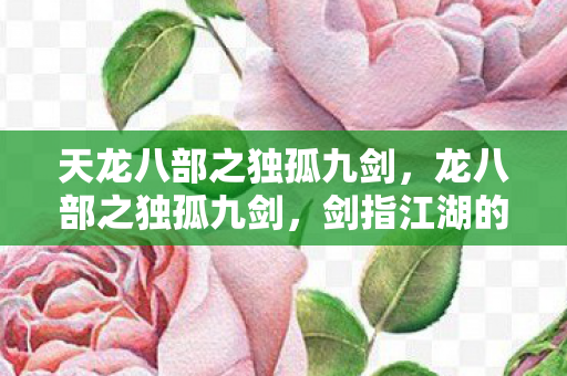 天龙八部之独孤九剑，龙八部之独孤九剑，剑指江湖的传奇之旅