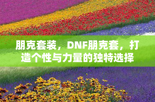 朋克套装，DNF朋克套，打造个性与力量的独特选择