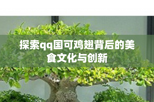 探索qq国可鸡翅背后的美食文化与创新