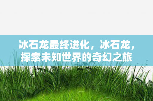 冰石龙最终进化，冰石龙，探索未知世界的奇幻之旅