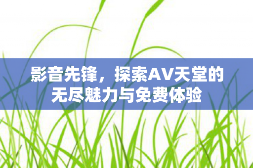 影音先锋，探索AV天堂的无尽魅力与免费体验