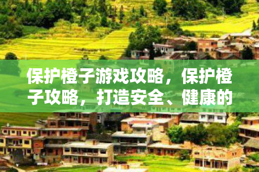 保护橙子游戏攻略，保护橙子攻略，打造安全、健康的娱乐环境