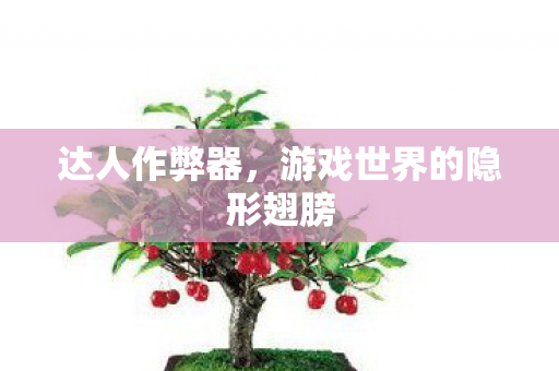 达人作弊器，游戏世界的隐形翅膀