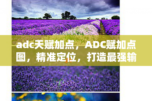 adc天赋加点，ADC赋加点图，精准定位，打造最强输出