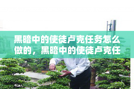 黑暗中的使徒卢克任务怎么做的，黑暗中的使徒卢克任务攻略