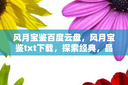 风月宝鉴百度云盘，风月宝鉴txt下载，探索经典，品味文学之美