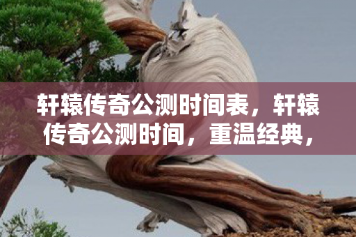 轩辕传奇公测时间表，轩辕传奇公测时间，重温经典，共赴传奇之旅