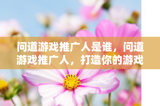 问道游戏推广人是谁，问道游戏推广人，打造你的游戏王国