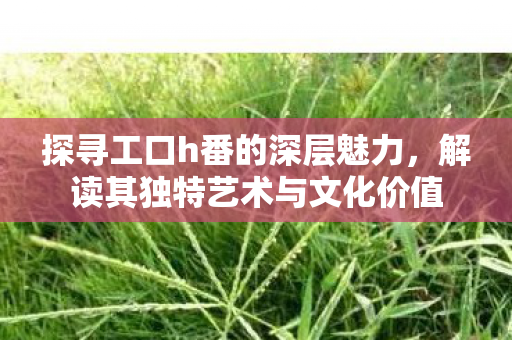 探寻工口h番的深层魅力，解读其独特艺术与文化价值