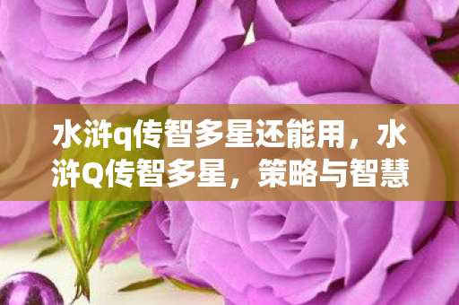 水浒q传智多星还能用，水浒Q传智多星，策略与智慧的碰撞