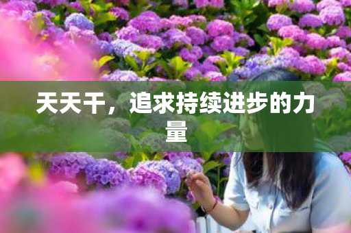 天天干，追求持续进步的力量