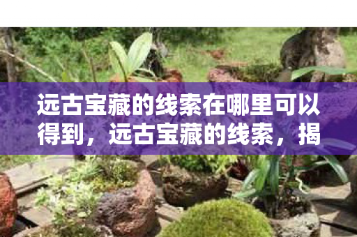 远古宝藏的线索在哪里可以得到，远古宝藏的线索，揭开古老传说的神秘面纱