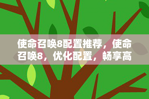 使命召唤8配置推荐，使命召唤8，优化配置，畅享高清游戏体验