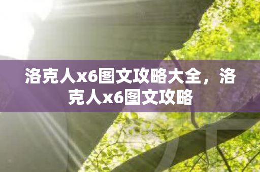 洛克人x6图文攻略大全，洛克人x6图文攻略