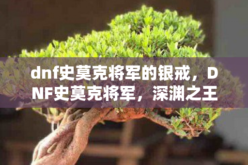 dnf史莫克将军的银戒，DNF史莫克将军，深渊之王的传奇故事
