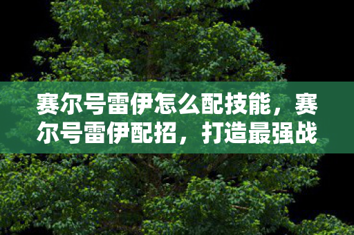 赛尔号雷伊怎么配技能，赛尔号雷伊配招，打造最强战斗阵容