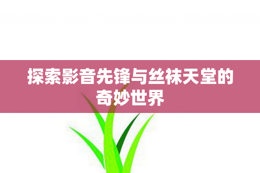 探索影音先锋与丝袜天堂的奇妙世界