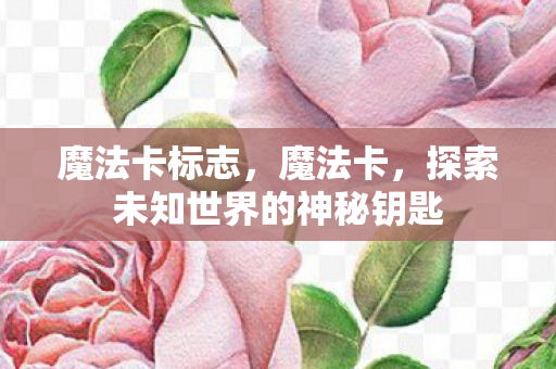 魔法卡标志，魔法卡，探索未知世界的神秘钥匙