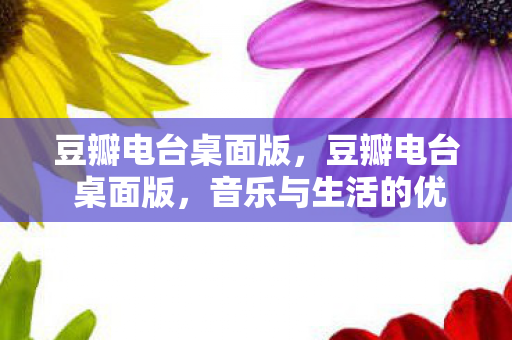 豆瓣电台桌面版，豆瓣电台 桌面版，音乐与生活的优雅交汇