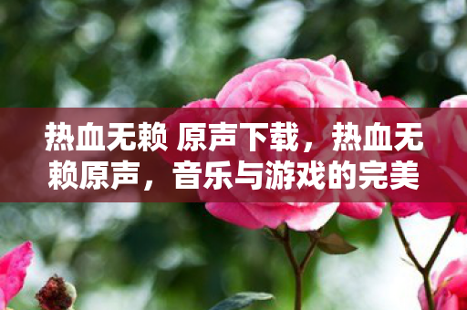 热血无赖 原声下载，热血无赖原声，音乐与游戏的完美融合