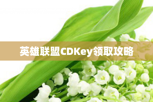 英雄联盟CDKey领取攻略
