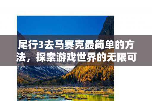 尾行3去马赛克最简单的方法，探索游戏世界的无限可能，私服与官方服务器的独特魅力