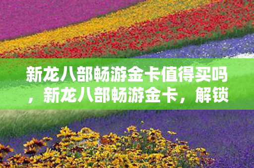 新龙八部畅游金卡值得买吗，新龙八部畅游金卡，解锁你的武侠世界之旅