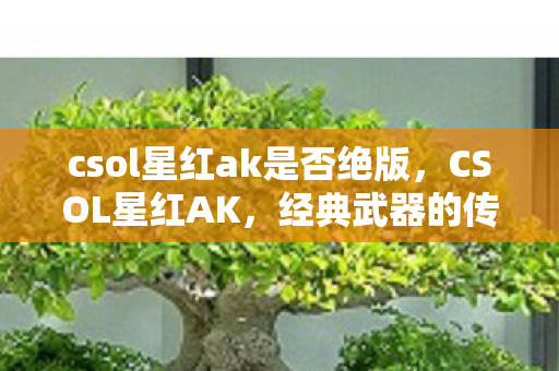 csol星红ak是否绝版，CSOL星红AK，经典武器的传奇故事