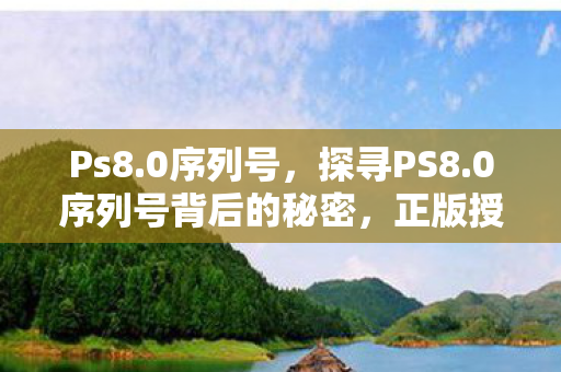 Ps8.0序列号，探寻PS8.0序列号背后的秘密，正版授权的艺术之旅
