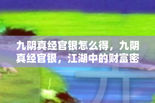 九阴真经官银怎么得，九阴真经官银，江湖中的财富密码