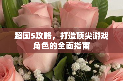 超国5攻略，打造顶尖游戏角色的全面指南