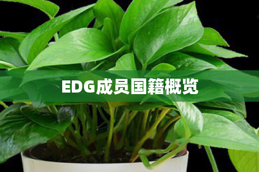 EDG成员国籍概览