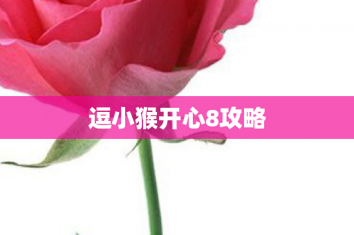 逗小猴开心8攻略