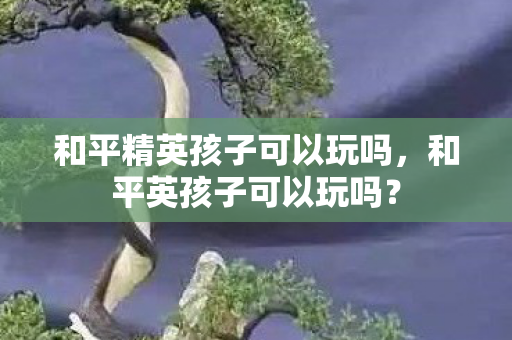 和平精英孩子可以玩吗，和平英孩子可以玩吗？